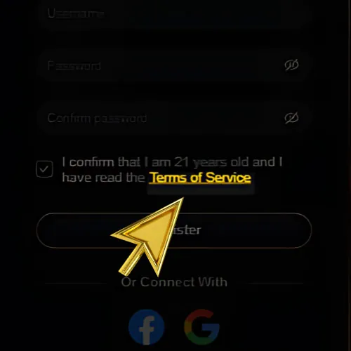 Instruction Read the terms and conditions